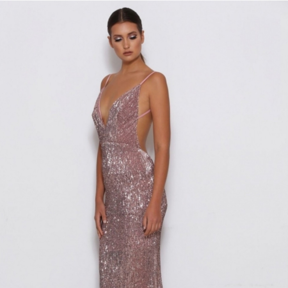 Shari Benjamin formal gown